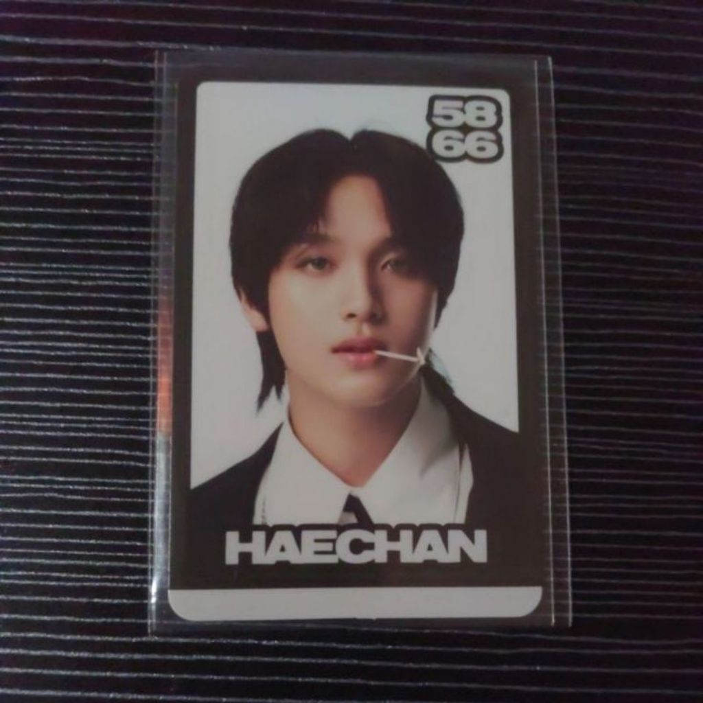 Photocard Unofficial NCT DREAM HAECHAN Glitch Mode (Korek Ver.)