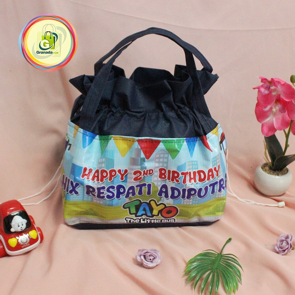 

GOODIE BAG ULTAH / TAS ULTAH ANAK MODEL SERUT BOX UK 22