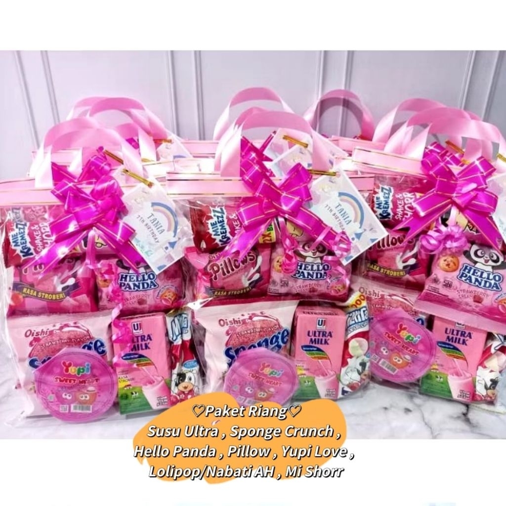 Hampers Ulang Tahun Anak / Snack Happy Birthday Kids / Cemilan