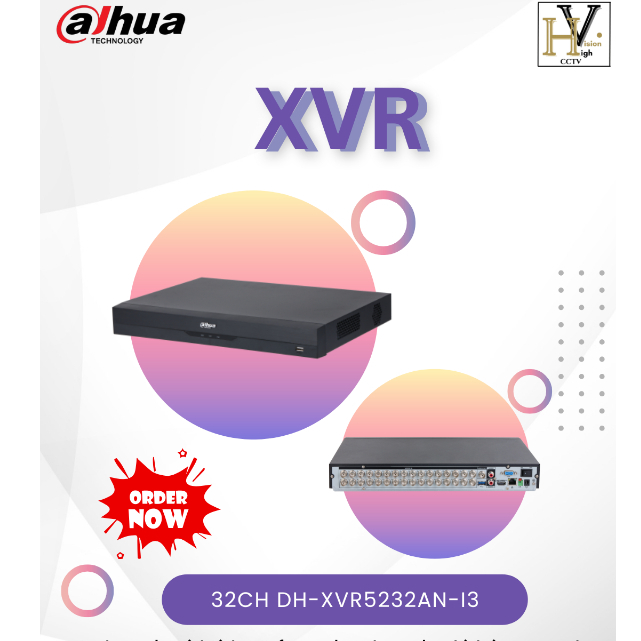 XVR DAHUA TECHNOLOGY 32CH DH-XVR5232AN-I3 5MP