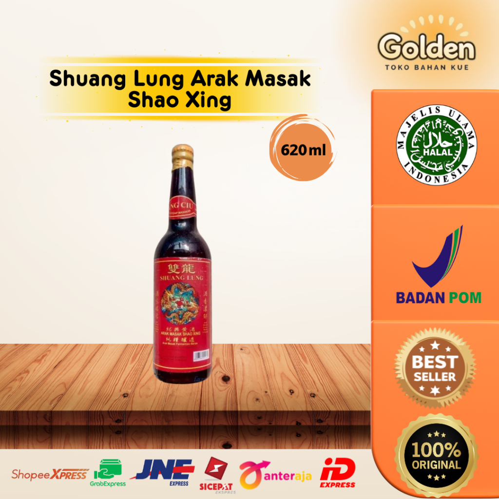 

Shuang Lung Arak Masak Shao Xing 620ml