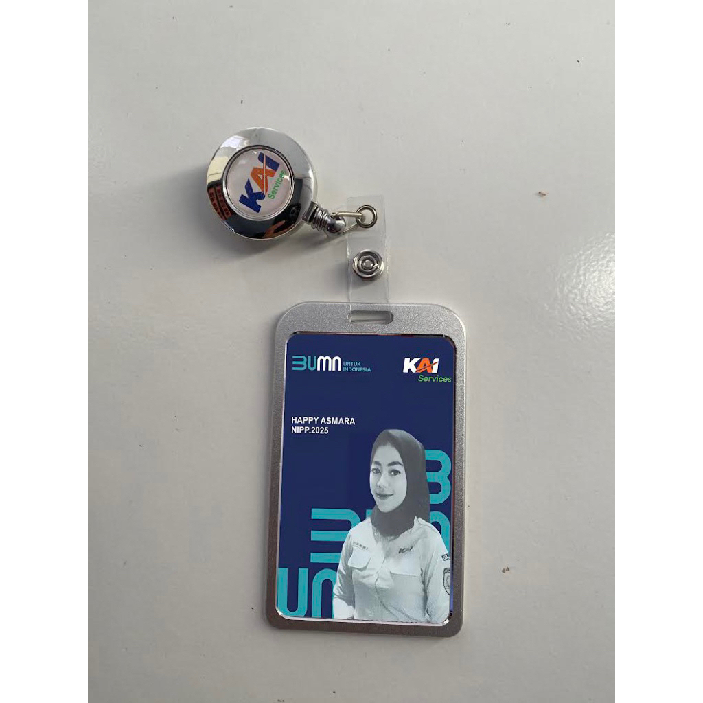 

Cetak Id Card KAI SERVICE Custome Paket Langsung Pakai