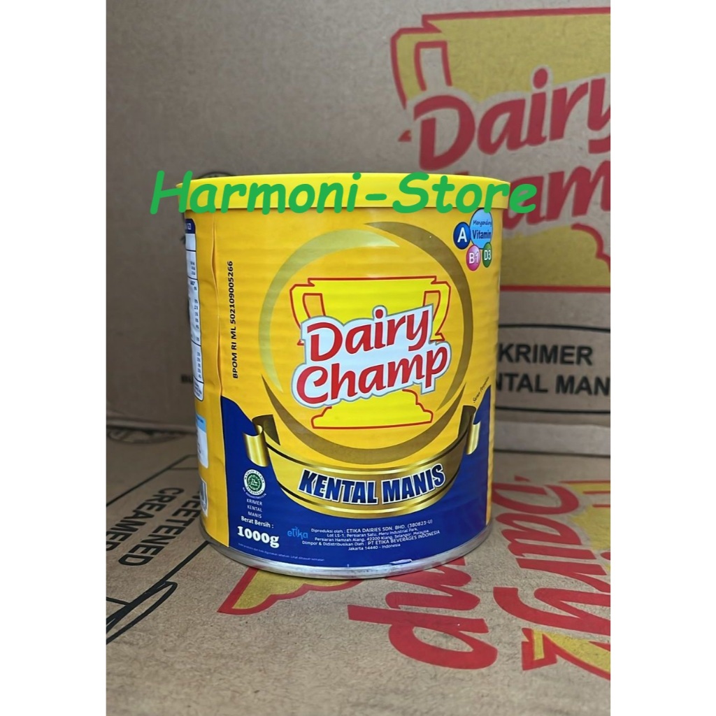 

Forcysn Susu Krimer Kental Manis Skm Dairy Champ 1Kg