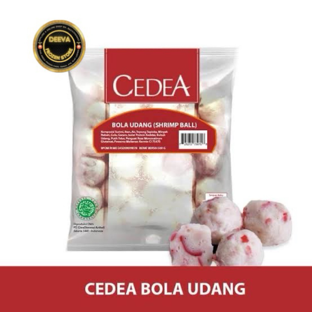 

Cedea Bola Udang 500gr