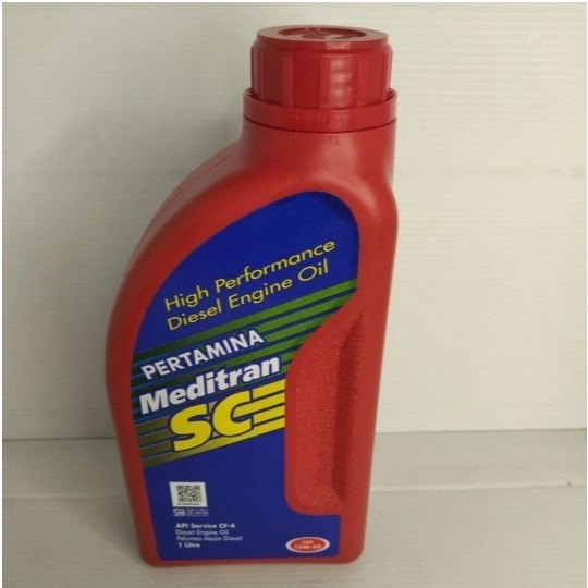 Oli Meditran SC 1Liter Oli Diesel Pertamina SC 1L Pelumas Mesin Diesel Cf-4