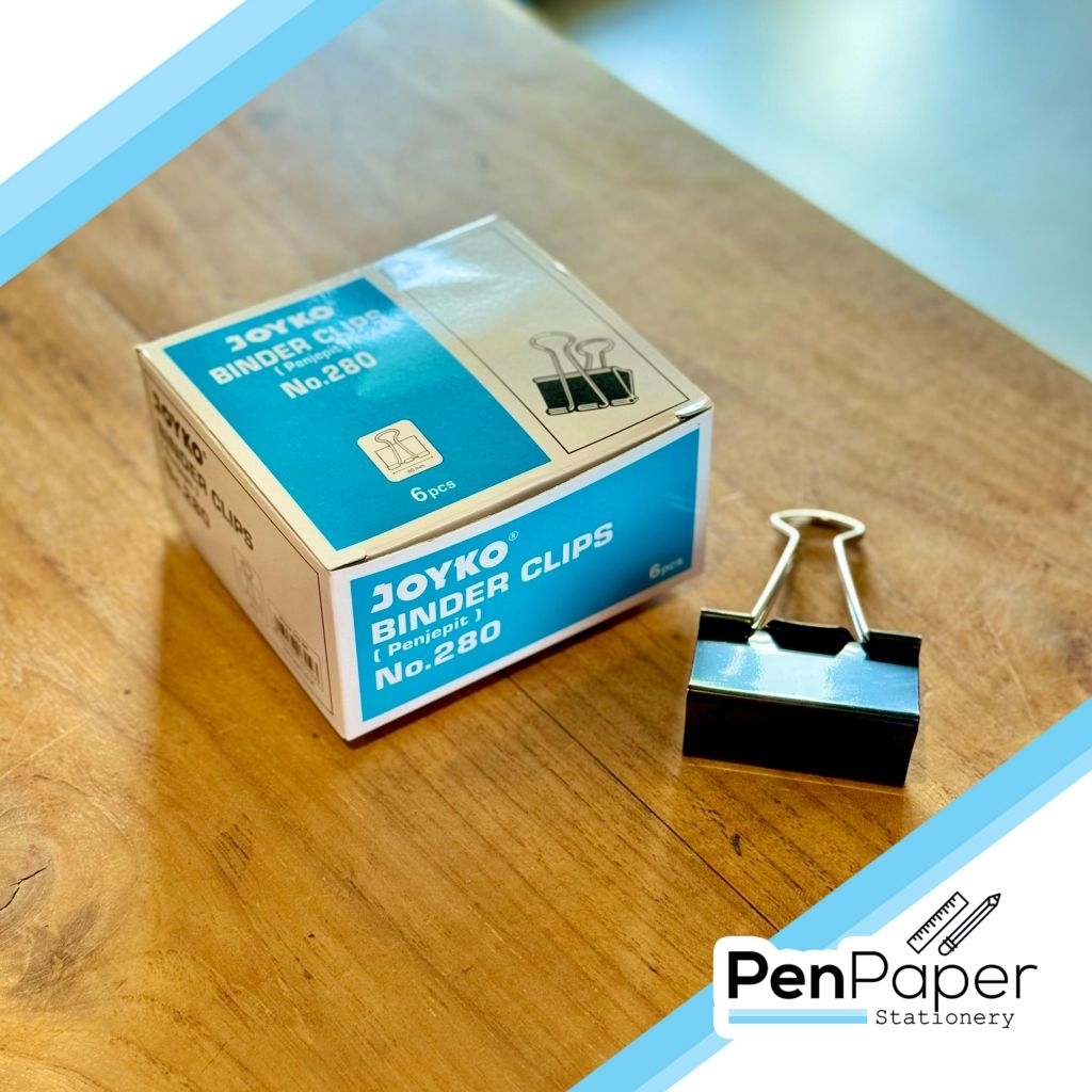 

Binder Clips JOYKO No. 280 Klip Kertas Besar