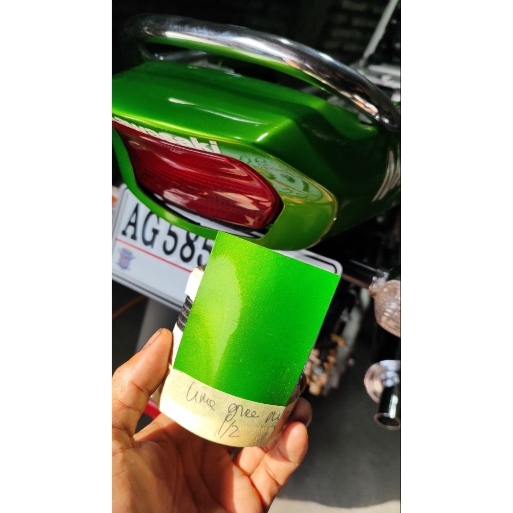 cat lime green met, ninja SS