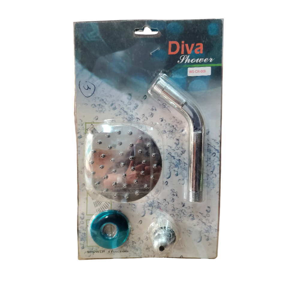 ~TOOLS MASTER~SHOWER TANAM DIVA SHOWER TEMBOK SHOWER TANAM TEMBOK BULAT 4" inch Diva