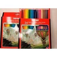 

GROSIR MURAH Pensil Warna 24 Panjang JOYKO ASLI/Color Pencil Besar 24