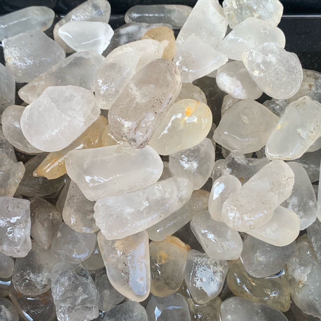 Bongkahan Batu Kinyang Air Kristal Asli Bangka Natural / Bahan Batu Kinyang Air Super Bersih Natural