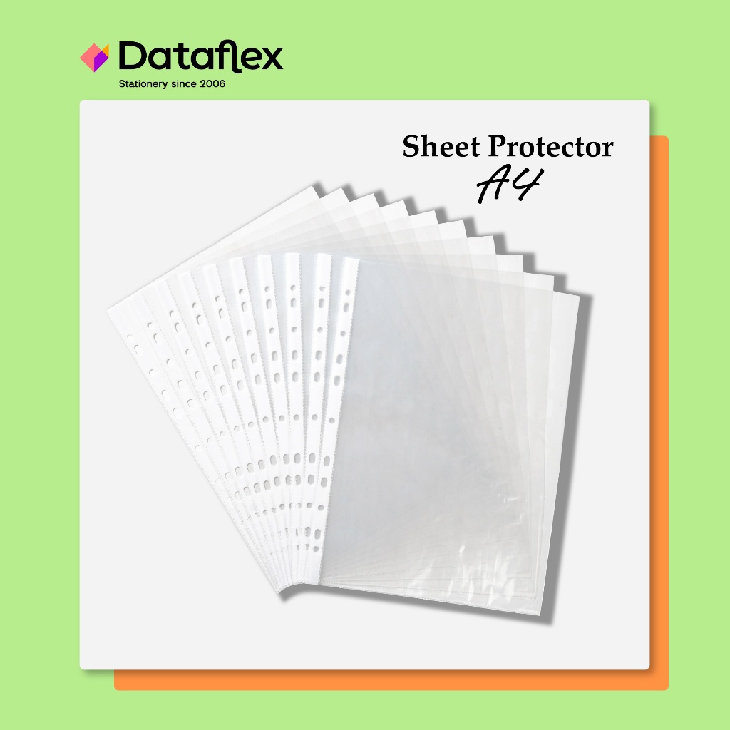 

PP Pocket / Sheet Protector A4 Dataflex (1 Pack isi 10 Lembar)