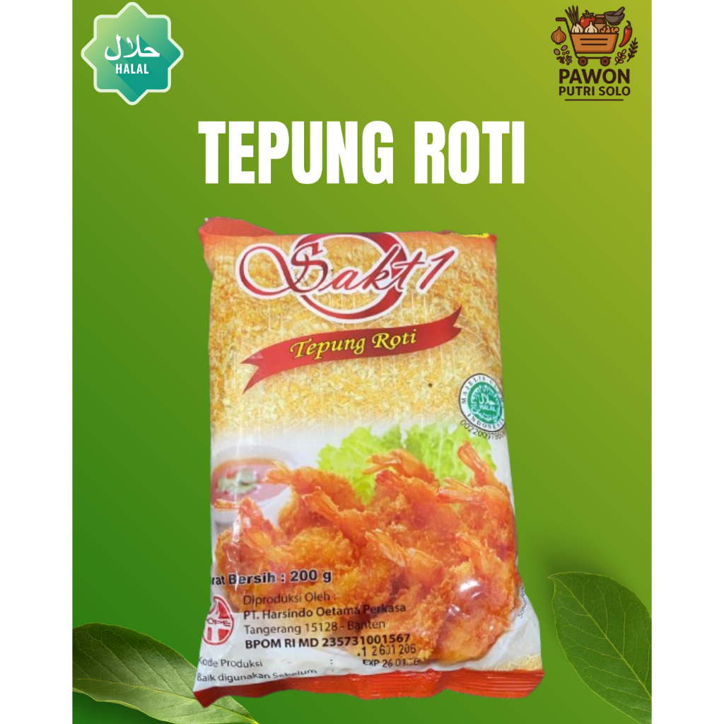 

Sakti Tepung Roti 200gr - High-Quality Baking Flour