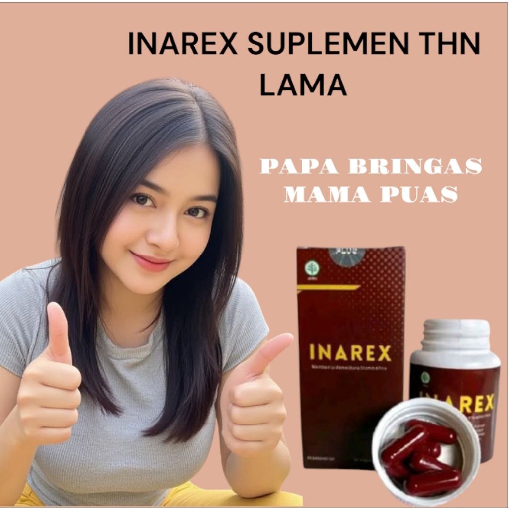 0bat kuat INAREX kapsul herbal kuat tahan lama 100% original BPOM
