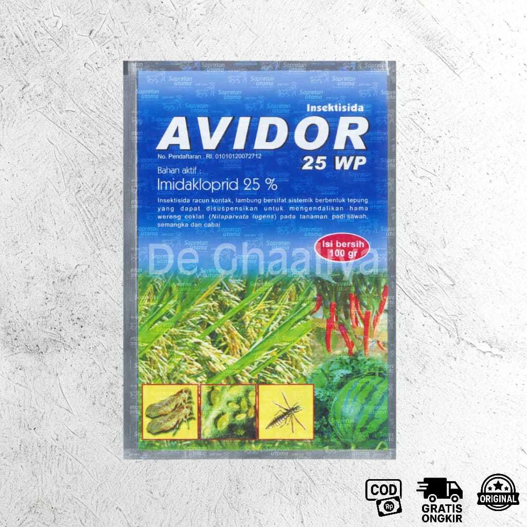 Avidor Insektisida Sistemik Avidor 25 WP 100 gram Avidor 100 gram