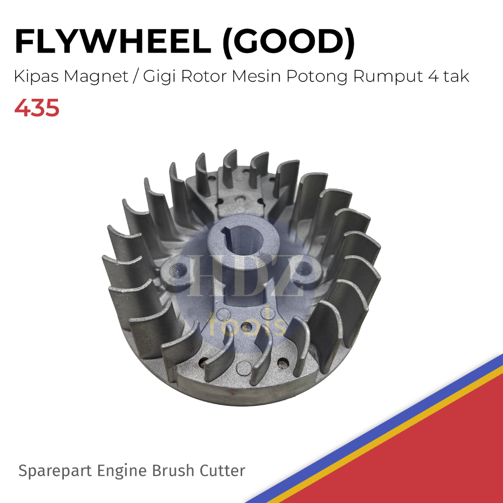 Flywheel Good Kipas Magnet Gigi Rotor Mesin Potong Rumput 4 Tak Brushcutter 435