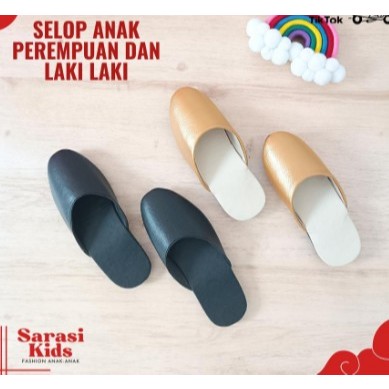 Selop adat anak laki laki perempuan sandal adat anak laki laki perempuan sepatu adat anak pakaian ad