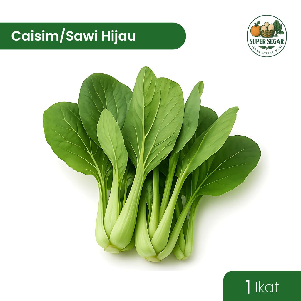 

Caisim/Sawi Hijau 1 Ikat - Super Segar