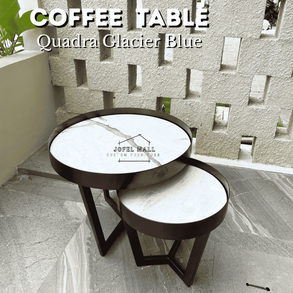 COFFEE TABLE ESTETIK/ COFFEE TABLE QUADRA/COFFEE TABLE MURAH