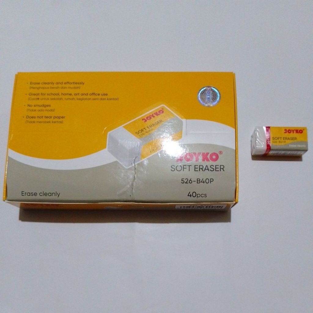 

(10 pcs)Stip Penghapus Joyko 526 B40P