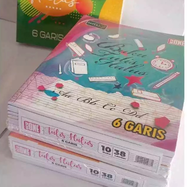 

(1 PCS) Buku Tulis Halus 6 Garis BEST ONE