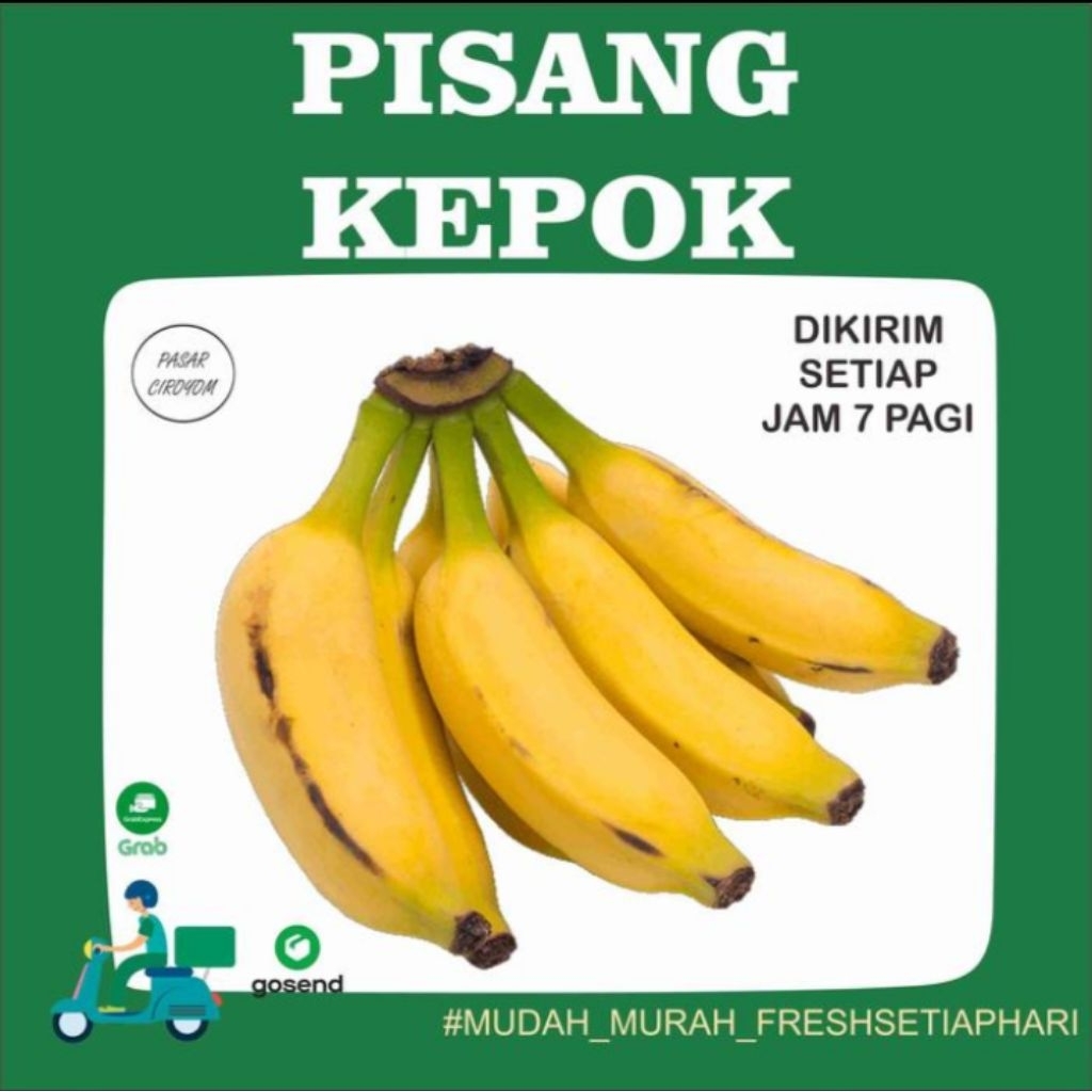 

pisang kepok Jawa 1kg