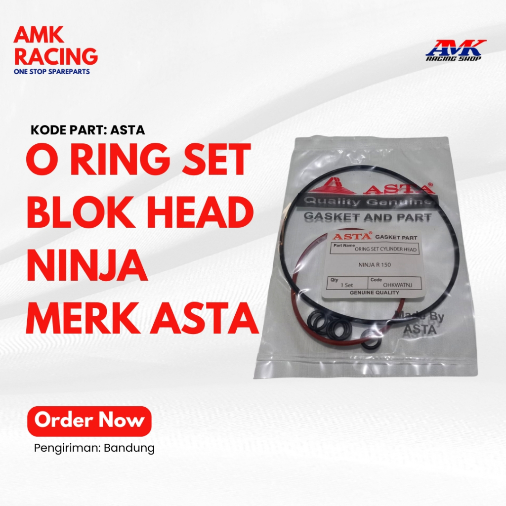 ORING O RING BLOK HEAD NINJA R RR SET