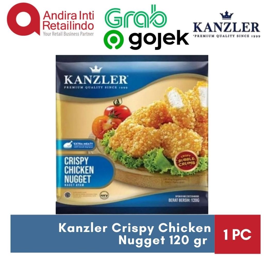 

Kanzler Crispy Chicken Nugget 120 gr - Instan - Sameday Only