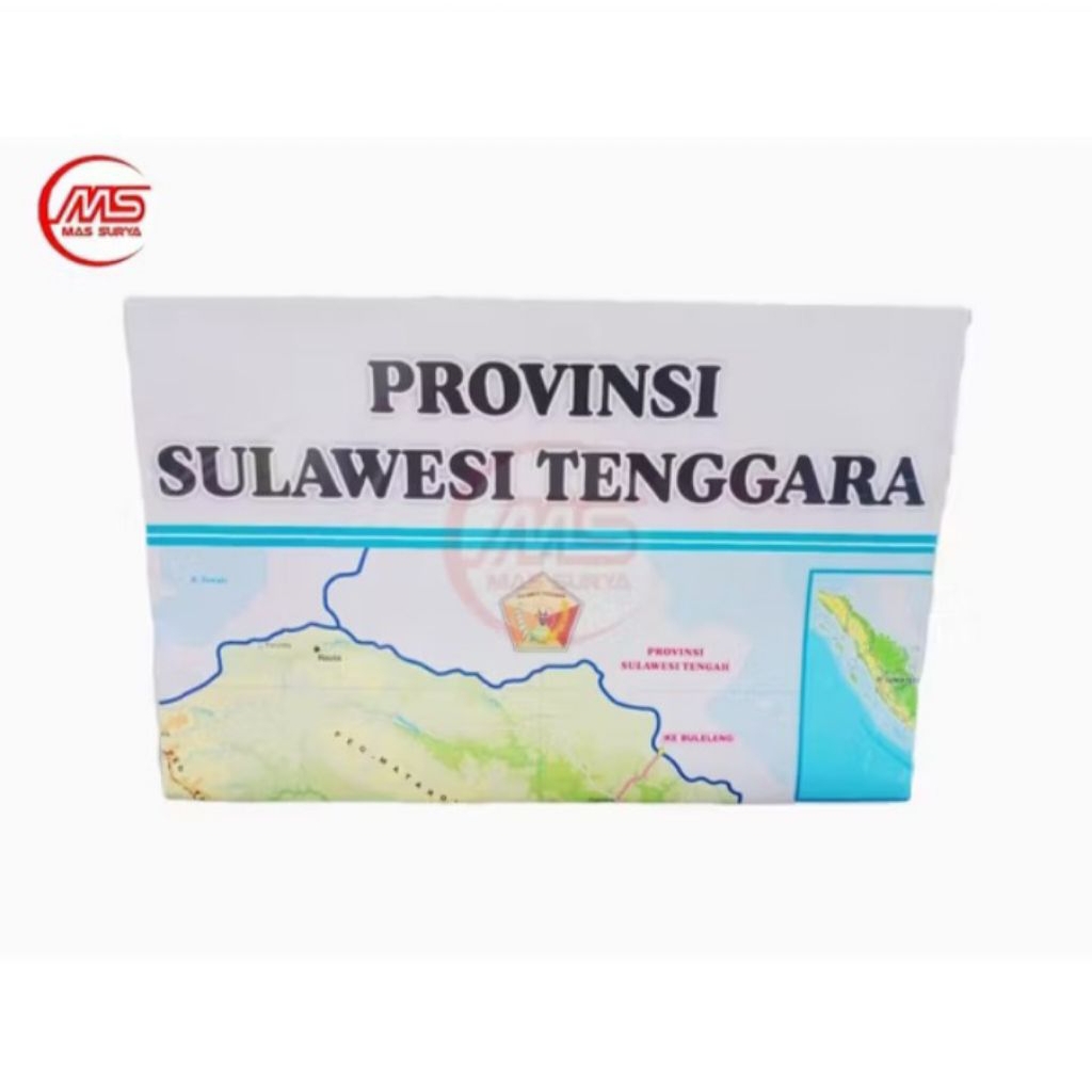 

Peta Provinsi Sulawesi Tenggara (Lipat Besar)