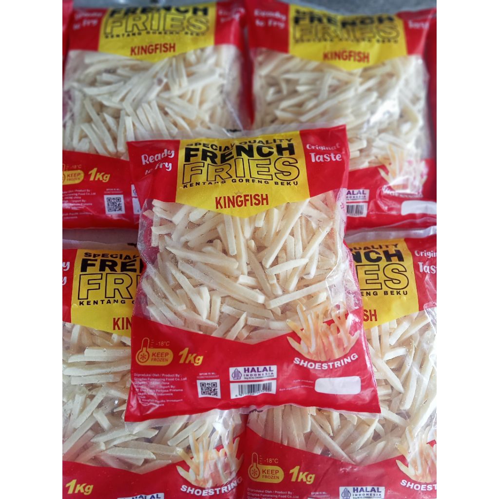 

Kentang Goreng Beku King Fish Shoestring 1Kg