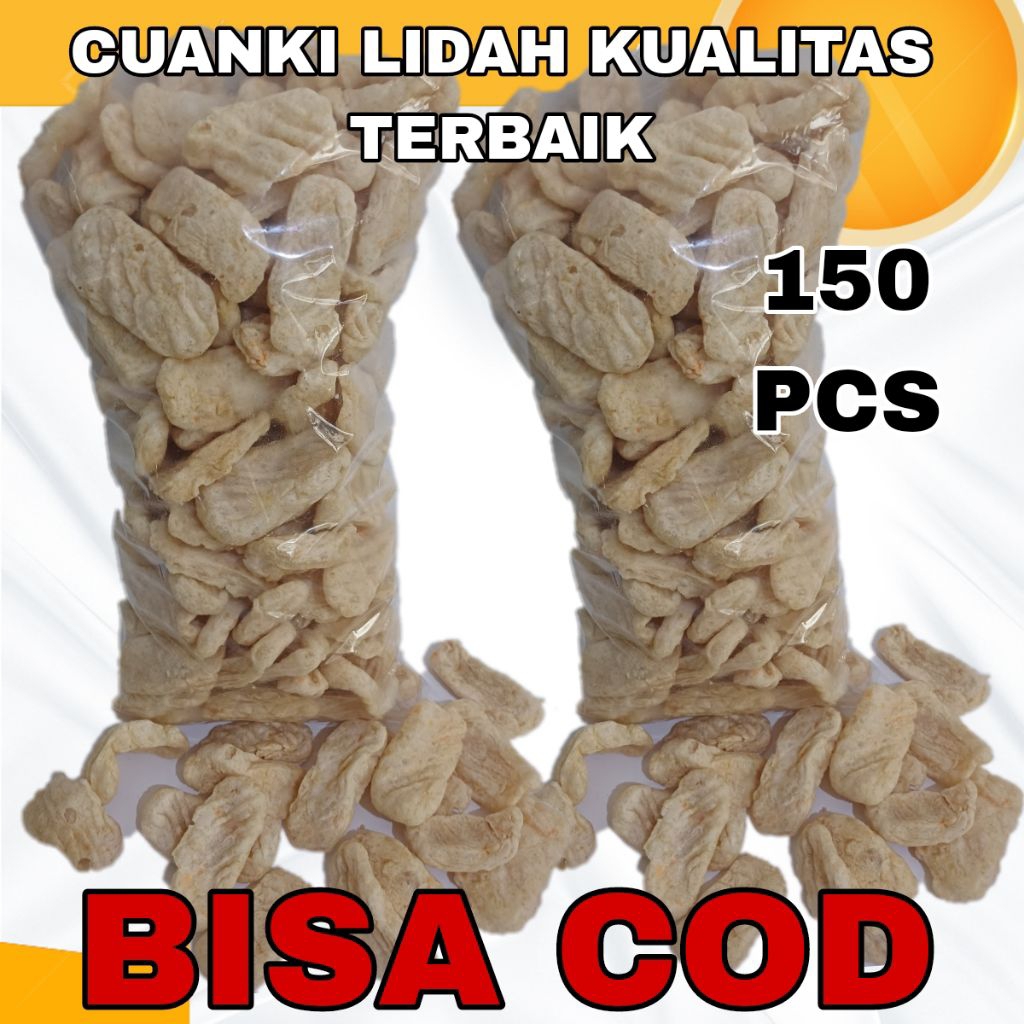 

CUANKI LIDAH ISI 150 KUALITAS TERBAIKKK CUANKI LIDAH GURIH RENYAH ANEKA TOPING BASO ACI SEBLAK