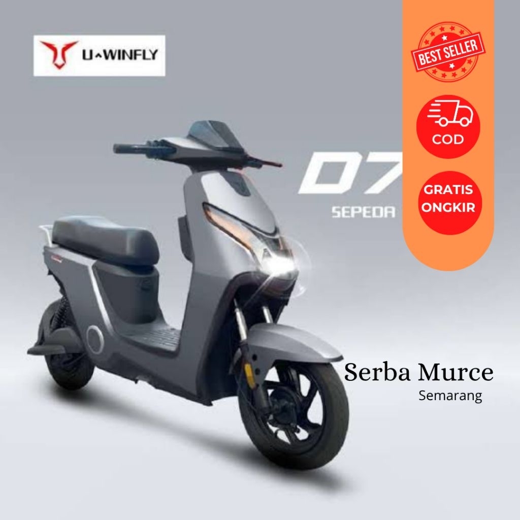 Sepeda Listrik U-winfly type D75U-winfly/ Sepeda Listrik/Sepeda Listrik U-winfly/Sepeda Listrik Mura
