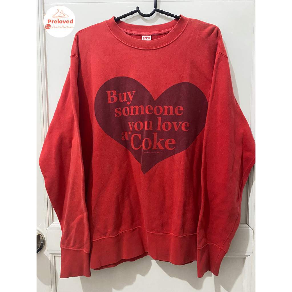 Uniqlo Crewneck - Crewneck Unisex - Crewneck Preloved