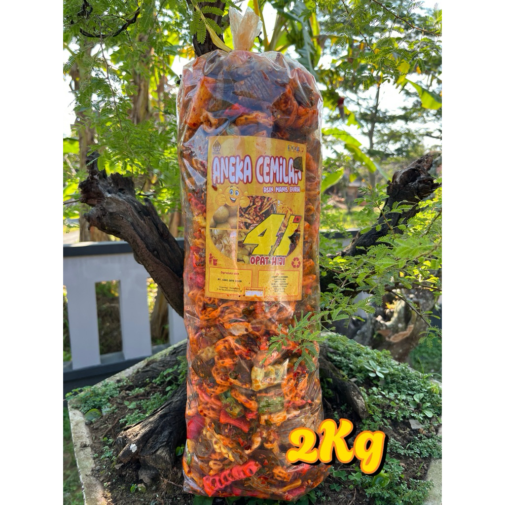

Kerupuk Seblak Mix Pedas Kemasan 2kg