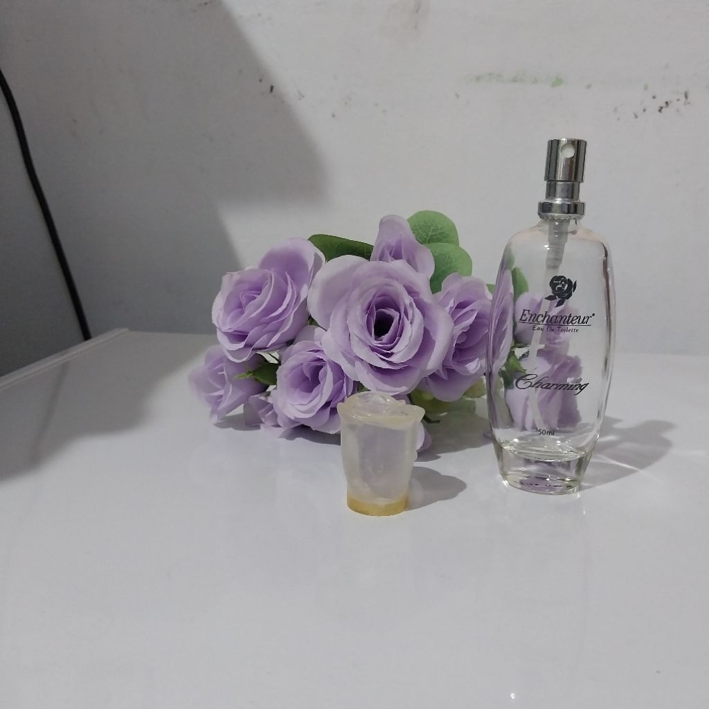 Enchanteur botol bekas kosong parfum