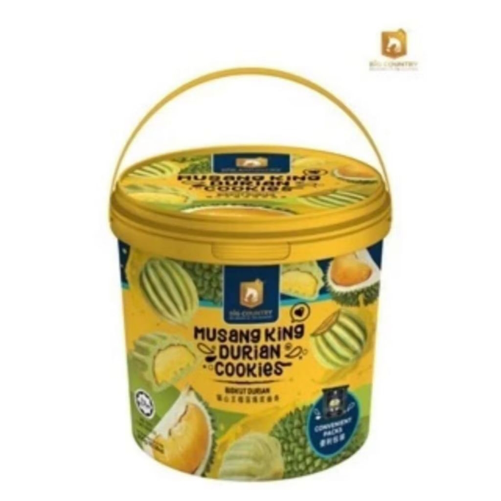 

BIG COUNTRY MUSANG KING DURIAN COOKIES WITH FILLING