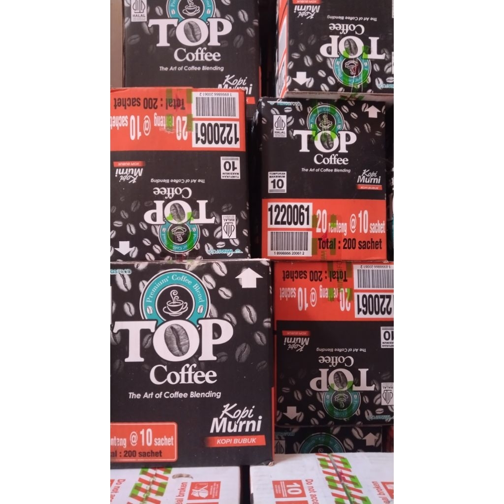 

1 dus kopi top mini murni (20rt)