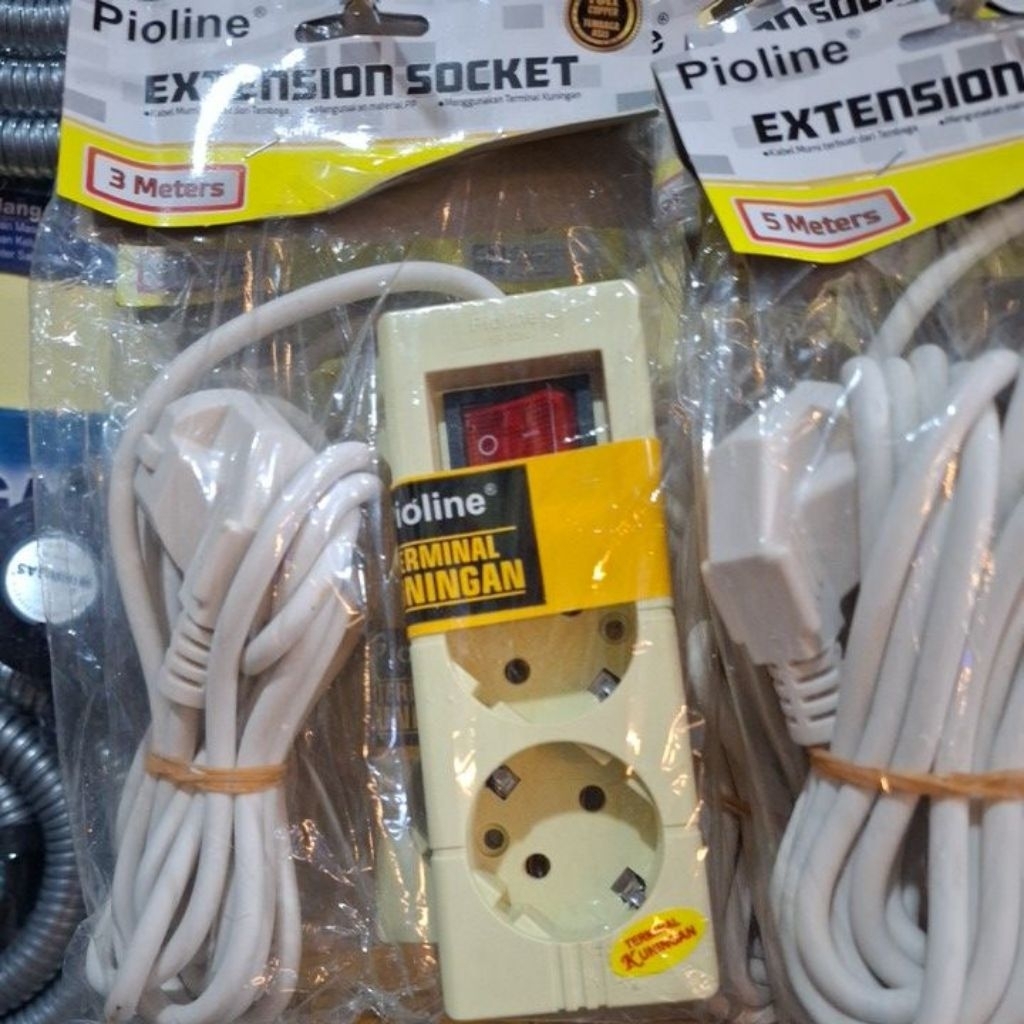 Pioline Terminal colokan kabel 3m