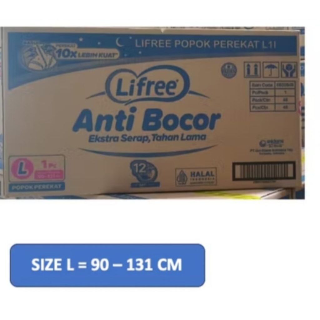 Lifree Popok Perekat Dewasa / Popok Perekat Dewasa Lifree