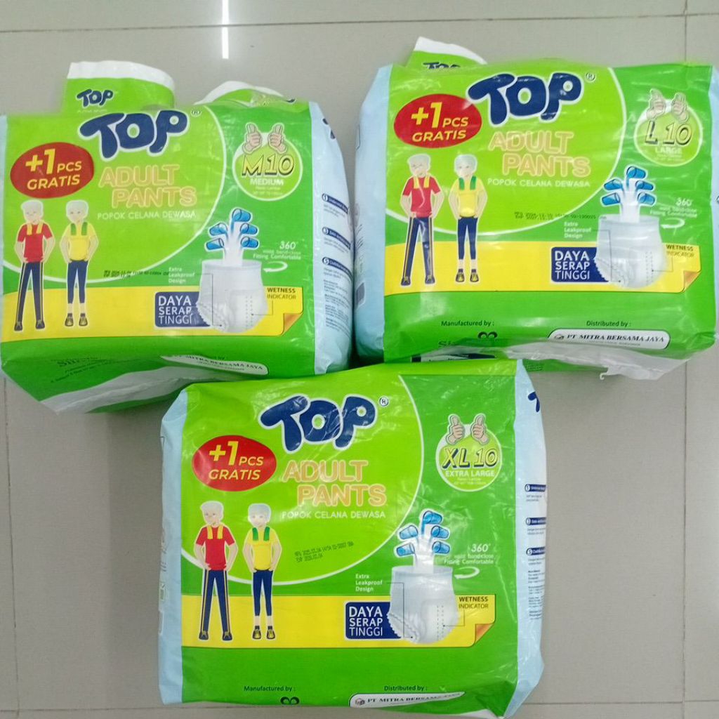 TOP - POPOK DEWASA MODEL CELANA ISI 10