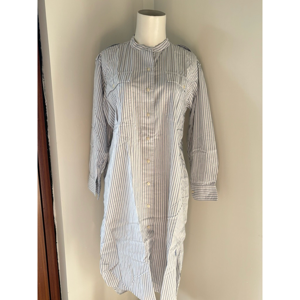 PRELOVED uniqlo JW Anderson shirt garis garis