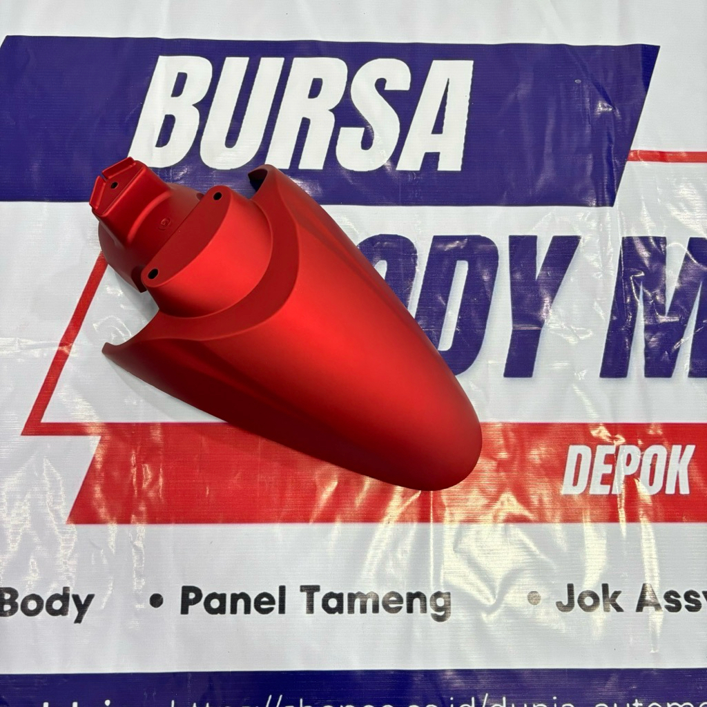 WIN - SPAKBOR DEPAN HONDA SCOOPY FI 2017 2018 2019 2020 MERAH DOF