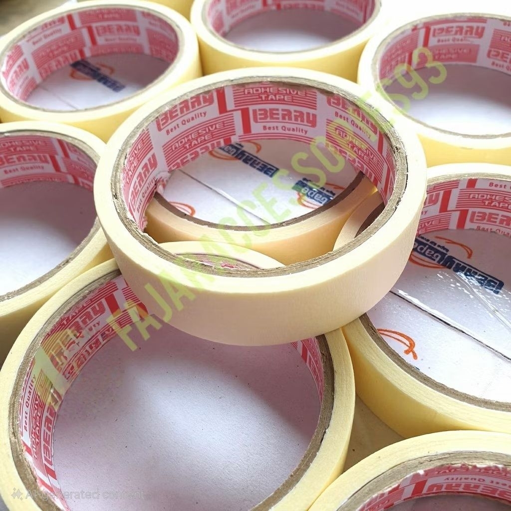 

Isolasi Kertas Berry Tape 24mm X 9mtr
