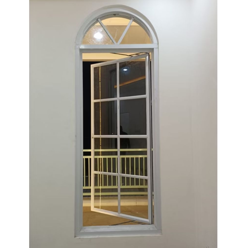 KUSEN PINTU & JENDELA LENGKUNG ALUMINIUM+ KACA