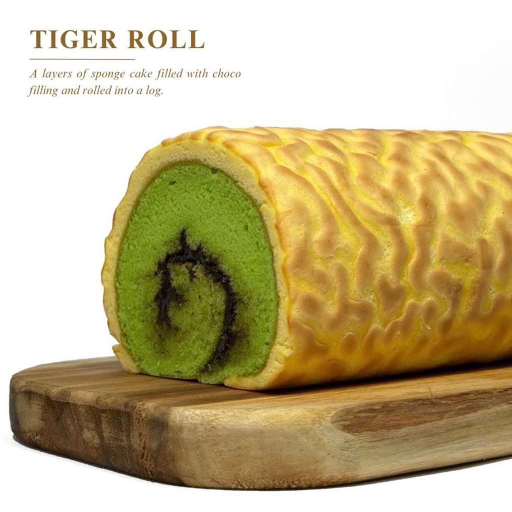 

Tiger Roll Pandan Wijsman Bolu Gulung 100% Alami Tanpa Pengawet, Rasa Homemade, Fresh From Oven, Wangi Manis Pas bbc