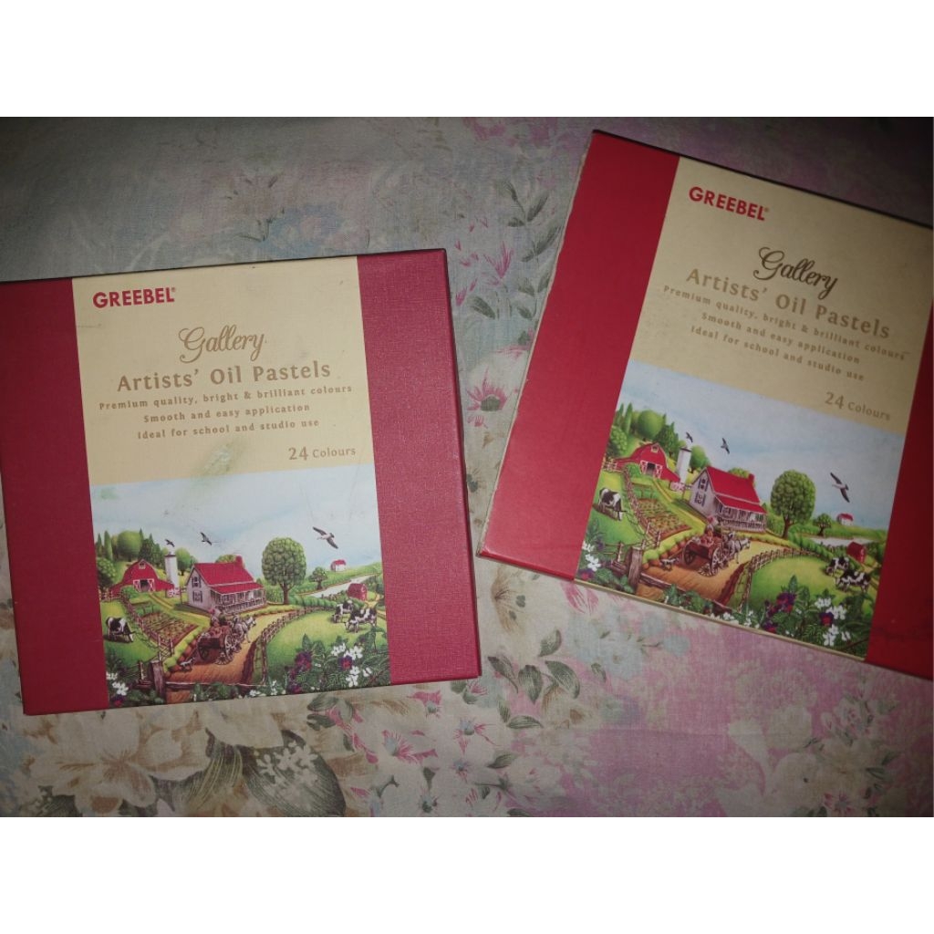 

GREEBEL Crayon ARTIST 24 Warna / ARTISTOil Pastel [PRELOVED]