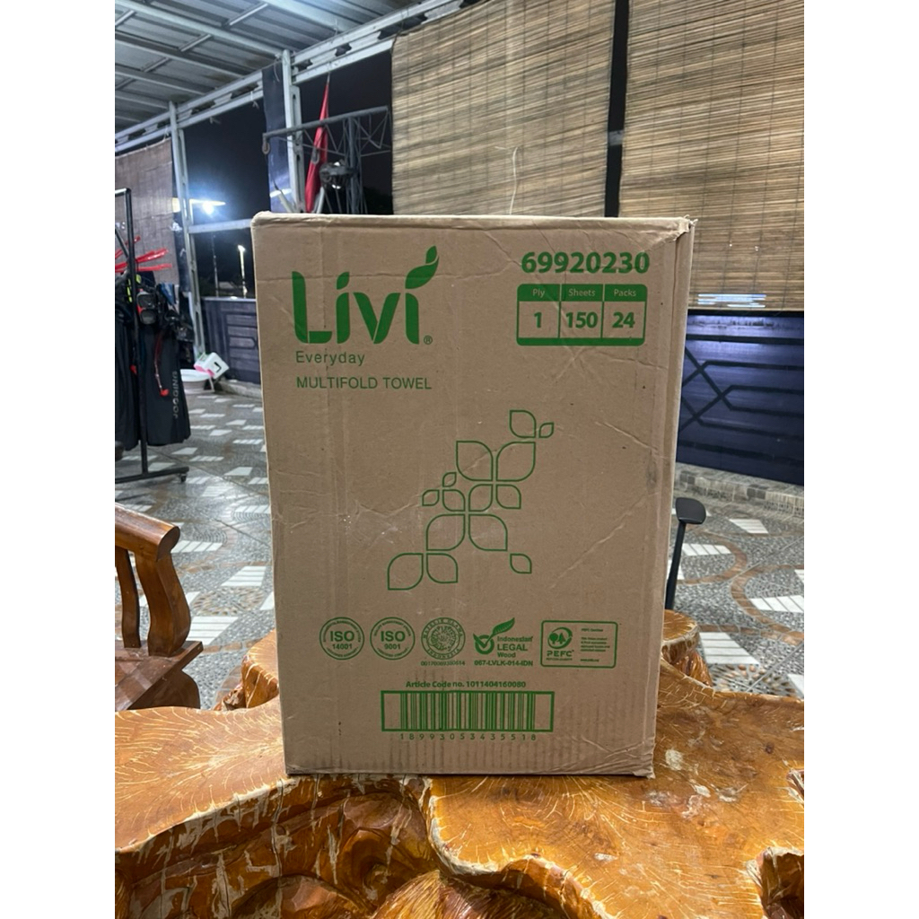 

Kardus 32 cm x 31 cm x 47 cm (500) Bekas Livi 699 Single Wall