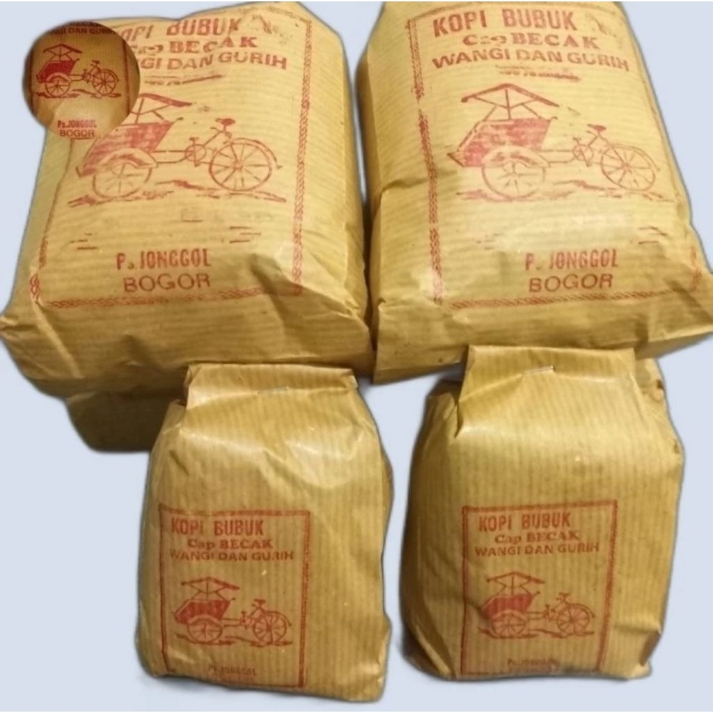 

Kopi Bubuk Jonggol Cap Becak 100 gram