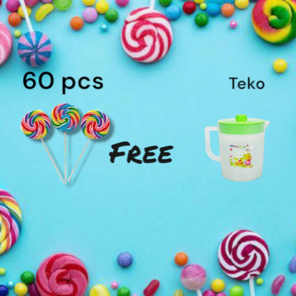 

Permen lollipop free Teko