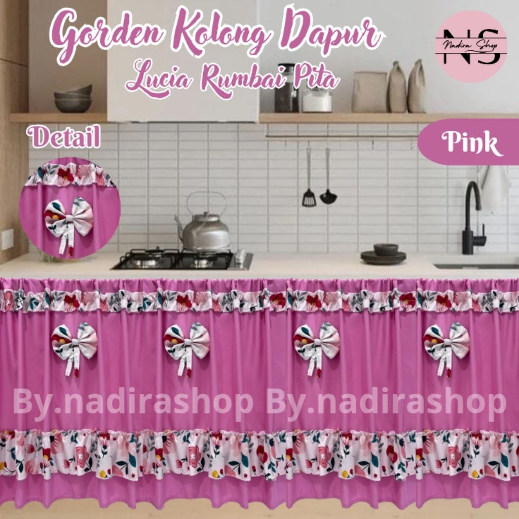 GORDEN KOLONG DAPUR LUCIA RUFFEL RUMBAI PITA