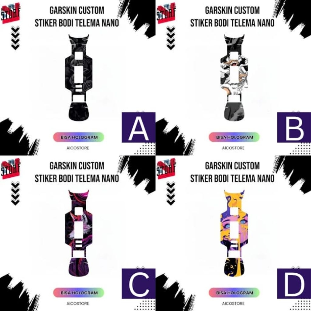 

Pelindung Body Tell Me A (Nano) Motif Bisa Custom